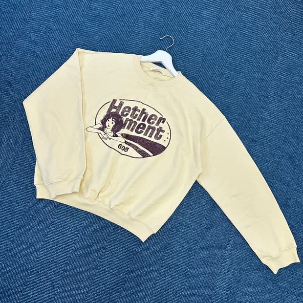 [여성Os] 헤더먼트 맨투맨