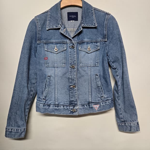 게스 데님 청자켓 여성 95