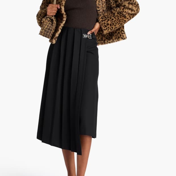 Maje 플리츠 스커트