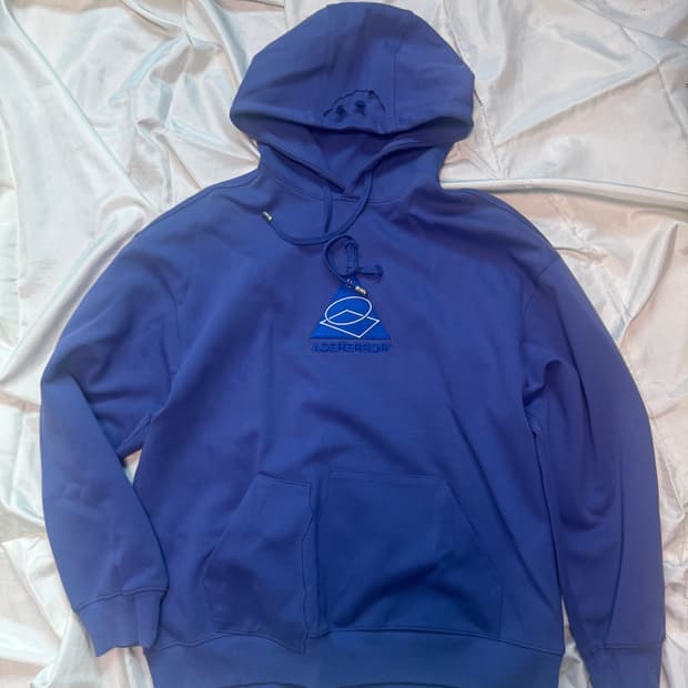 Ader Error Purple cotton hood