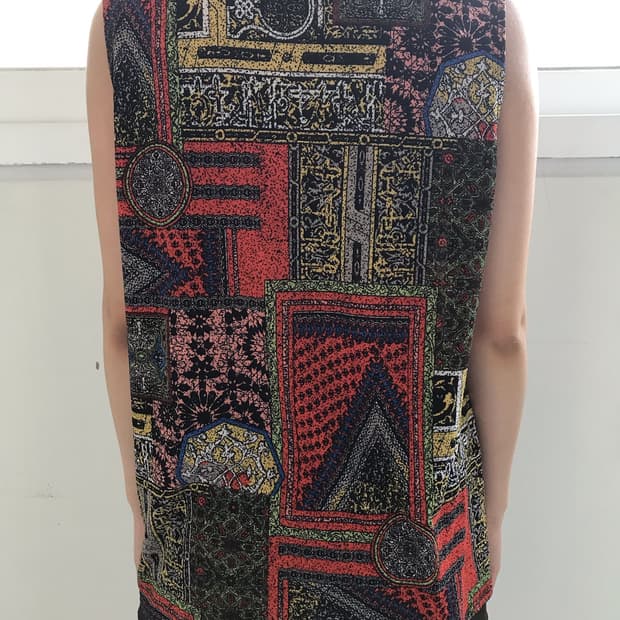 ethnic sleeveless