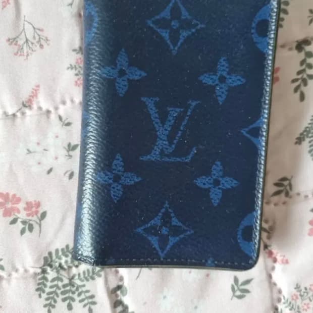 루이비통 모노그램 퍼시픽 블루 이클립스 지갑 (정품)