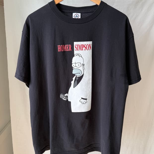 호머심슨 00s 스카페이스 패러디 티셔츠