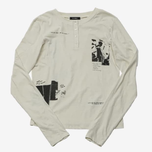 헤일로 Draft Henley Shirt (Aged-cream)