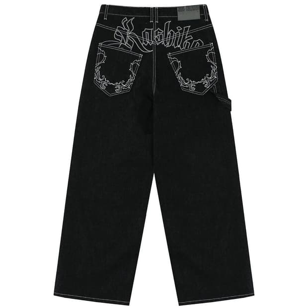 카시코 논페이드 데님 블랙