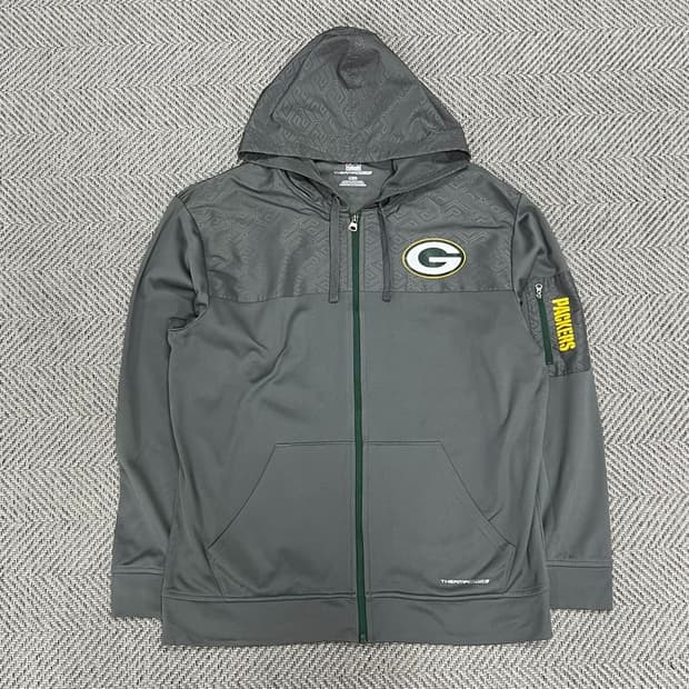 마제스틱 그린베이 패커스 후드 집업 v0823