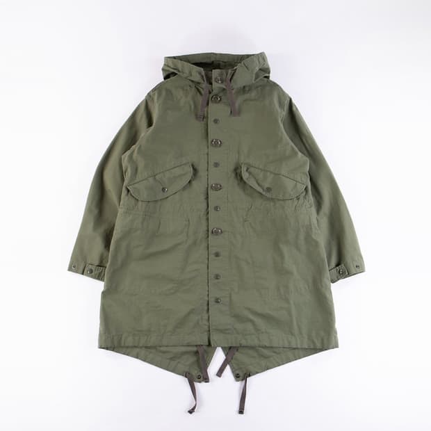 엔지니어드 가먼츠 19ss 하이랜드 파카 립스탑