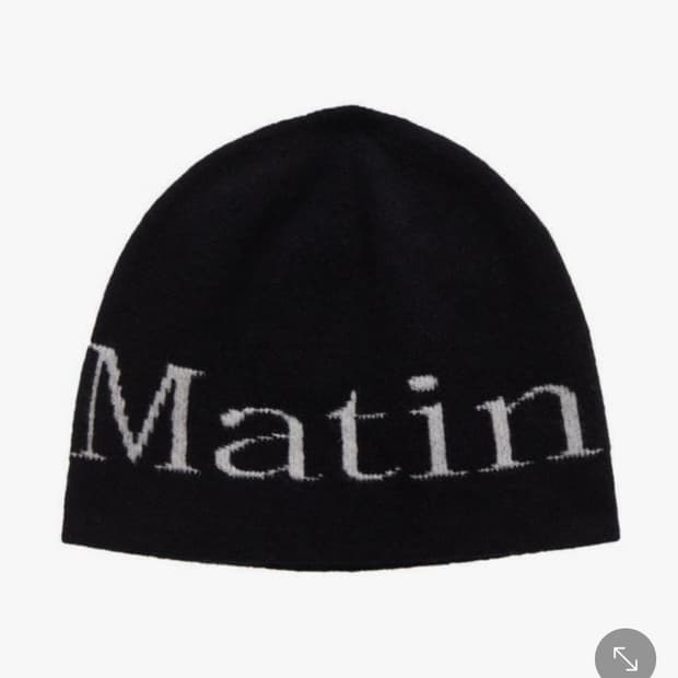 마뗑킴 비니 블랙