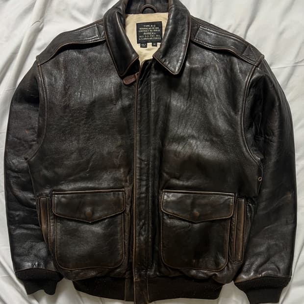 아비렉스 A-2 가죽자켓
