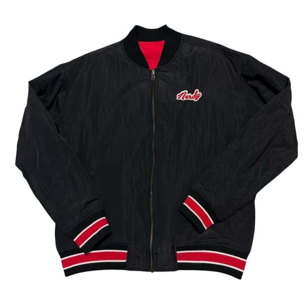 널디 리버시블 바시티 자켓