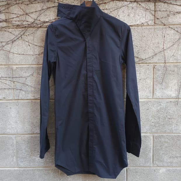 [46] 2013ss 릭오웬스 ISLAND 블랙 셔츠