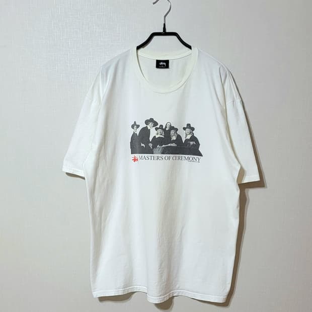 2000s 스투시 마스터오브 세레머니 빈티지 티셔츠