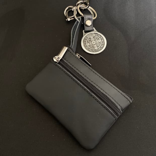 모노톤 데일리 카드지갑 키링