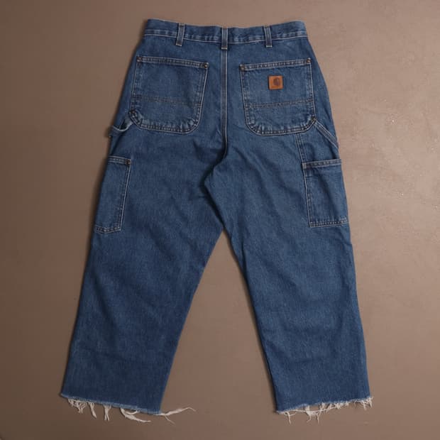 칼하트 데님 더블니 팬츠 A1288