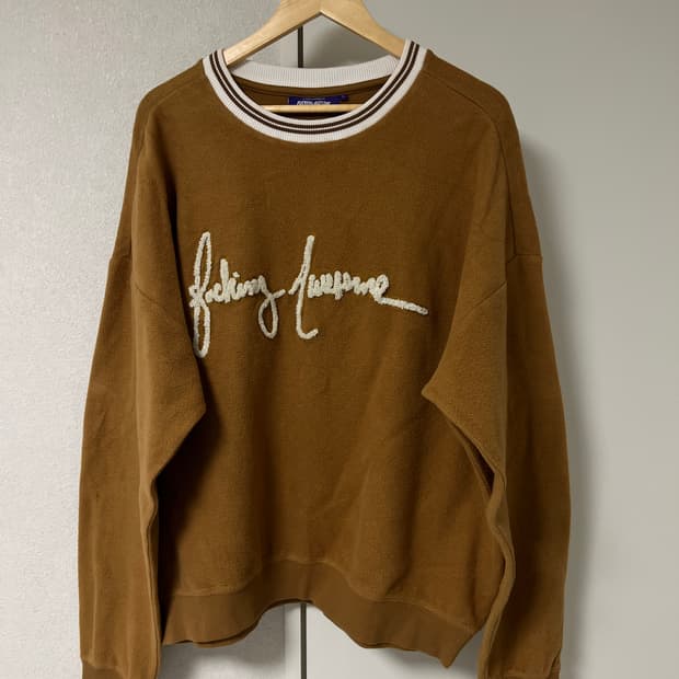 퍼킹어썸 후리스 맨투맨