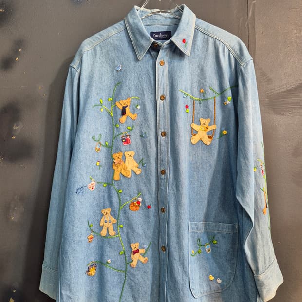 Cusberry 청해지 셔츠 프리