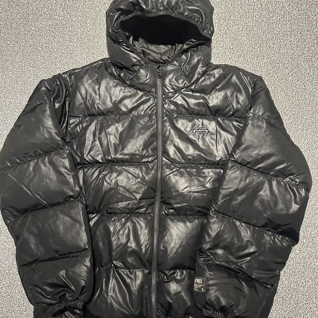 HDEX 덕다운 푸퍼 패딩 블랙 m