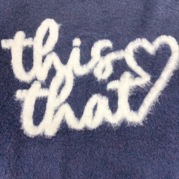 디스이즈네버댓 니트 xl