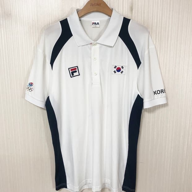 필라국대 국대KOREA 국대지급 기능성 폴로티셔츠 105