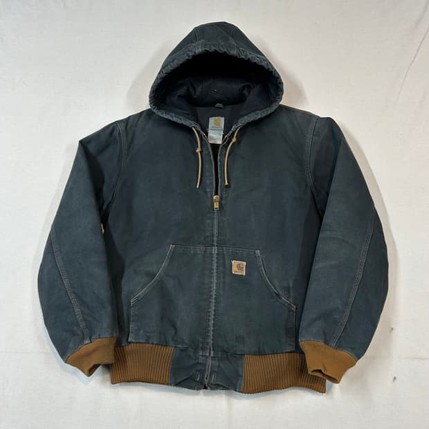 L) 칼하트 워크 웨어 액티브 자켓 페이딩 차콜