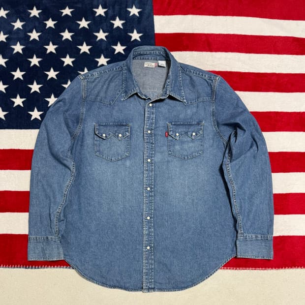 리바이스 웨스턴셔츠 Levi’s Western Shirt [XL] 빈티지