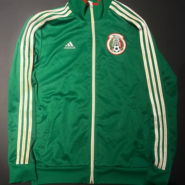 아디다스 멕시코 국대 트렉탑져지 L