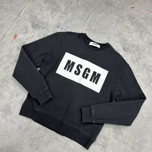 MSGM 맨투맨 국내택 M