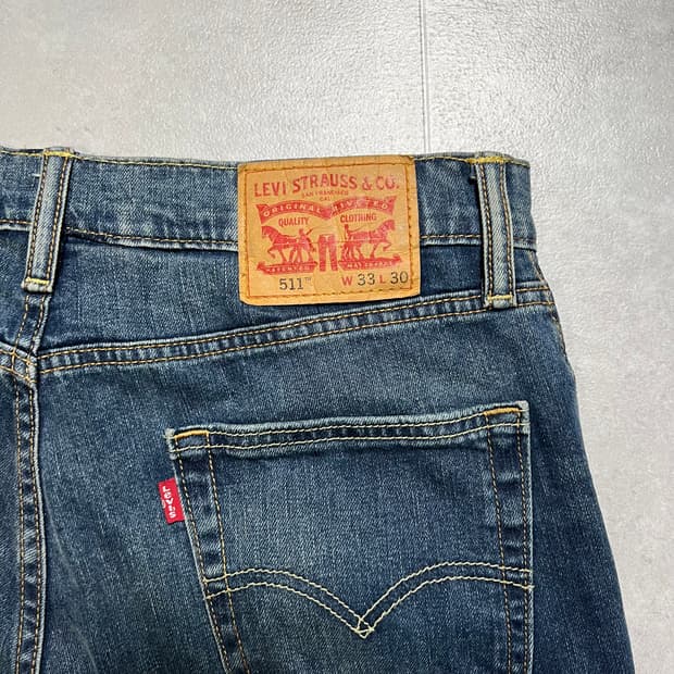 [33] 리바이스 511 데님 청바지 W33 L30