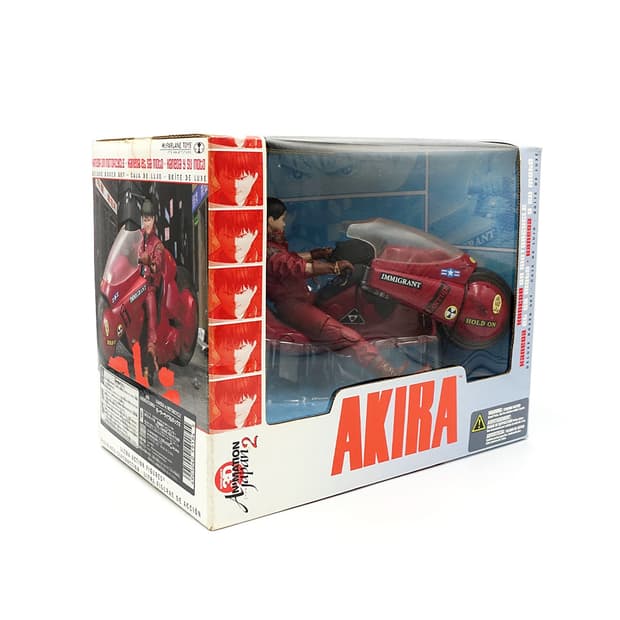 맥팔레인 아키라 카네다 쇼타로 & 바이크 디럭스 피규어