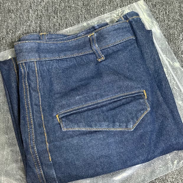 Aieul 커브드 진 인디고 50 사이즈