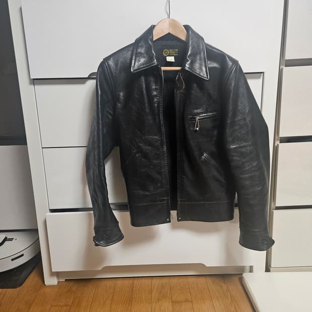 브론슨 레더 스포츠자켓 36