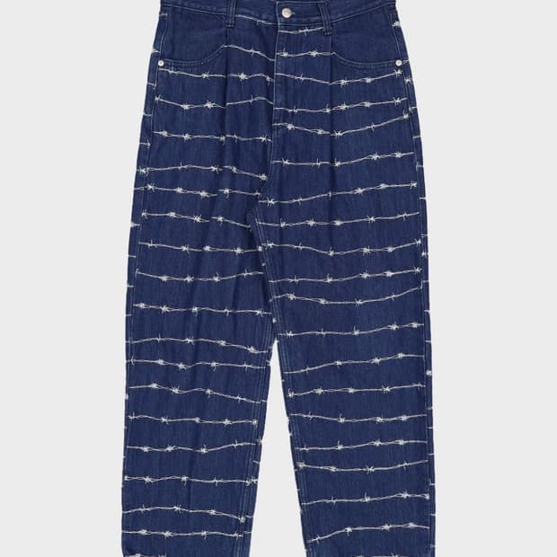 노매뉴얼 W.F DENIM PANTS