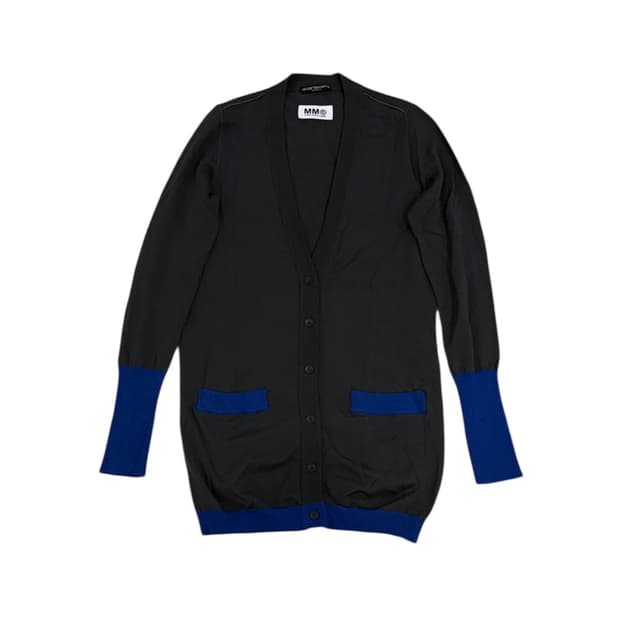 MM6 마르지엘라 캐시미어 혼방 니트 가디건