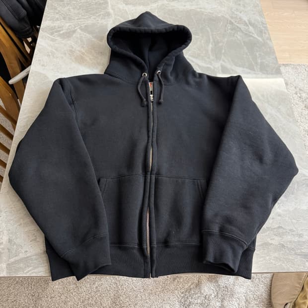 Cease 스탠다드 집 후드 블랙