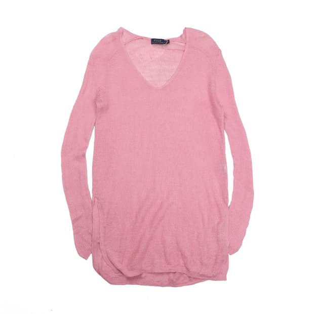 Polo by Ralph Lauren Linen V-neck Knit