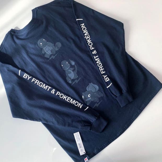 포켓몬 프라그먼트 롱슬리브 티셔츠 썬더볼트프로젝트 엘 뉴진스 해린