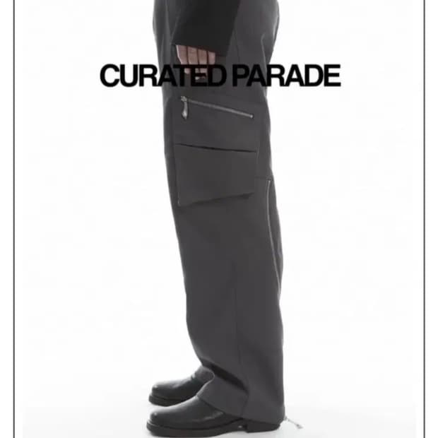 큐레이티드 퍼레이드 바지 팬츠