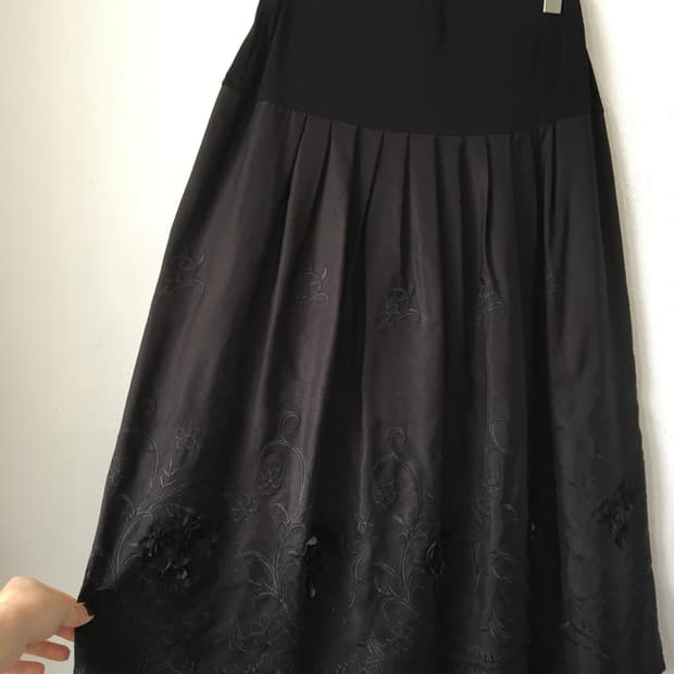 Pattern point skirt