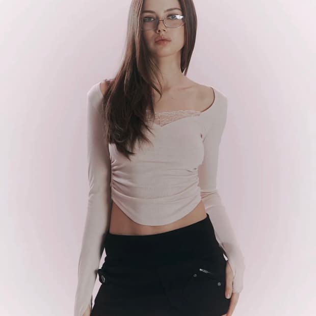 플리즈노팔로우 Karena Side Pocket Mini Skirt