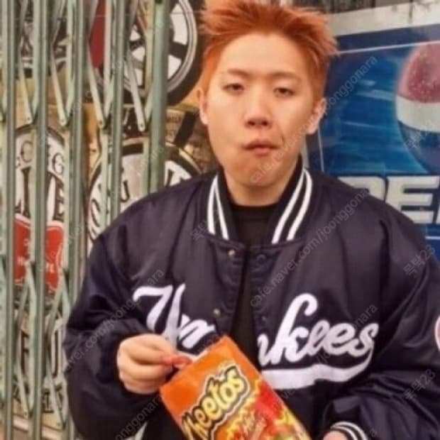 양키스 가죽자켓