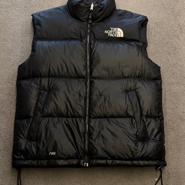 노스페이스 700 눕시 패딩조끼 처분 
