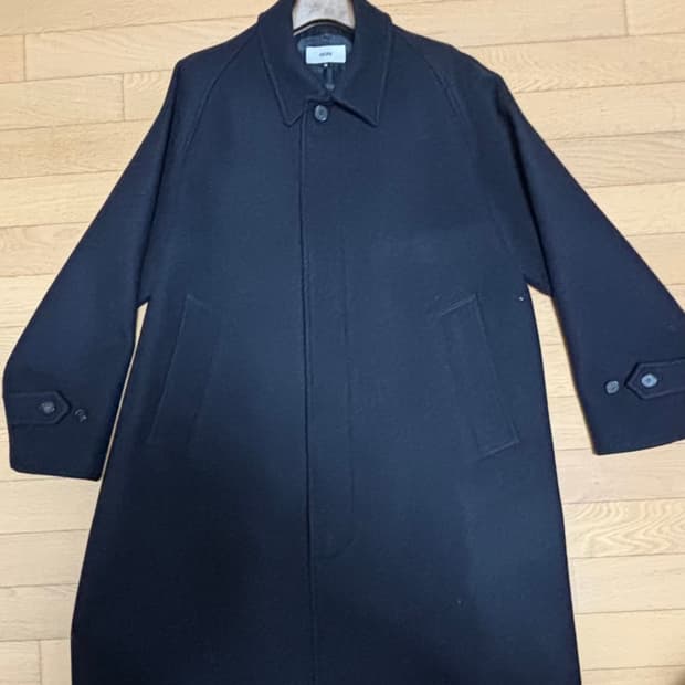 디그레 코벤트 발마칸 코트 울 다크 네이비 M