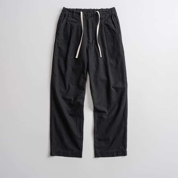 (새상품) 비헤비어 DYED C/L EASY TROUSER