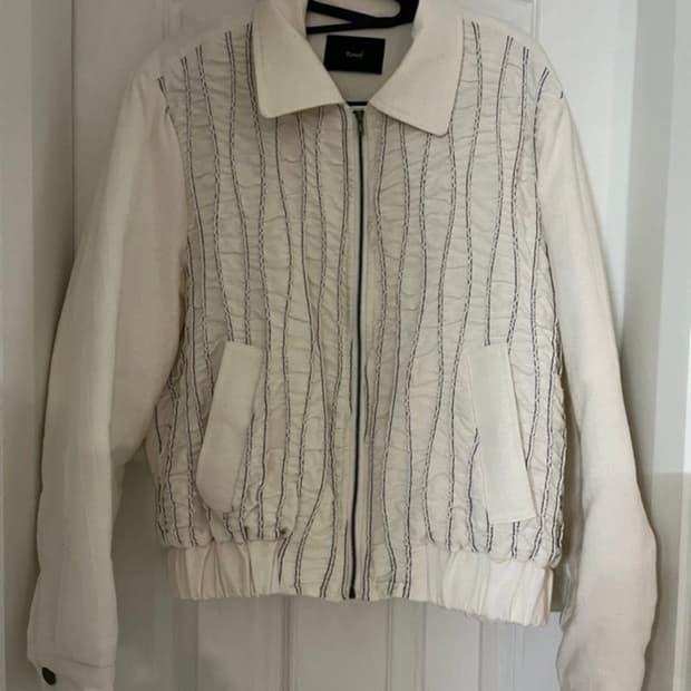 빈티지 스티치 점퍼