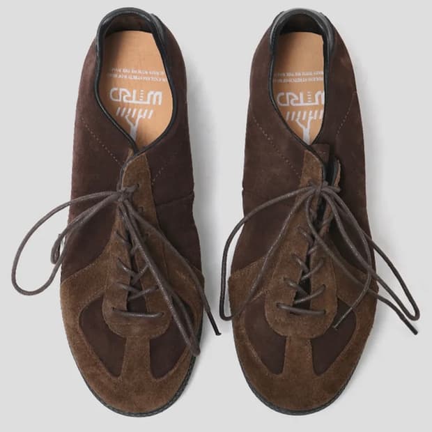 위더로드 아더 스웨이드 워싱 독일군 스니커즈 브라운 240