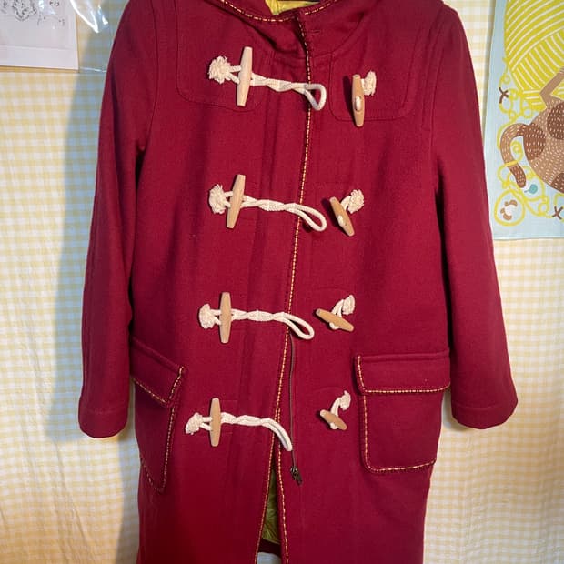 벽돌레드 떡볶이 울코트  (90%울)