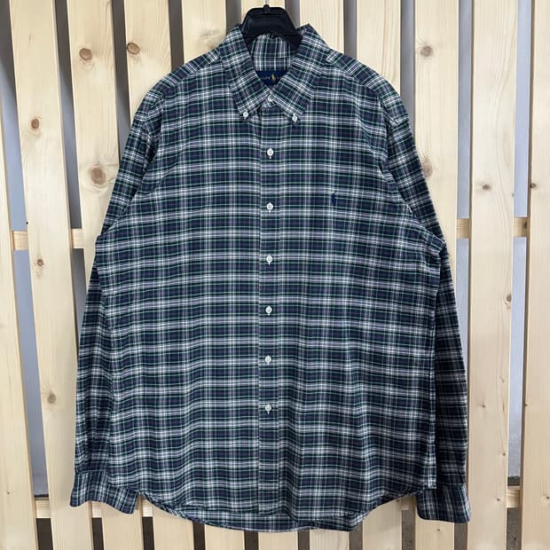 (L) 폴로 랄프로렌 체크셔츠