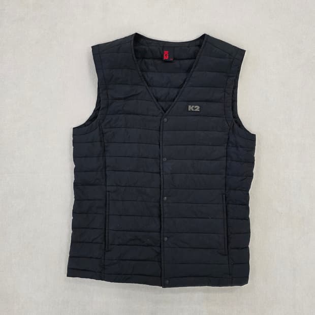 [100] K2 구스 다운 패딩 조끼  0213J