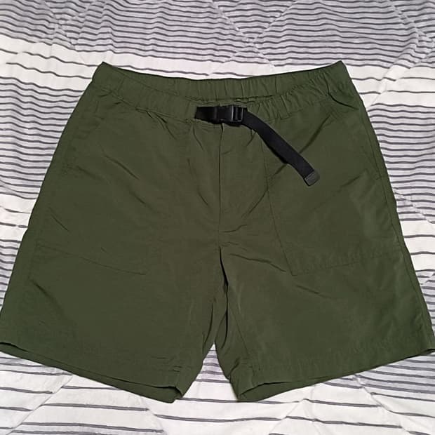 무신사 나일론반바지 32인치 기장49