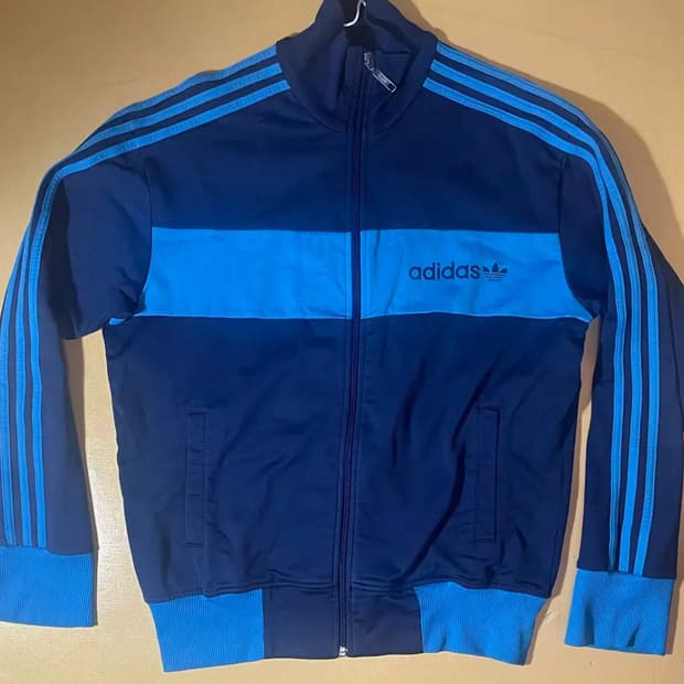 아노 착용 희귀 아디다스 블루져지 사이즈 L